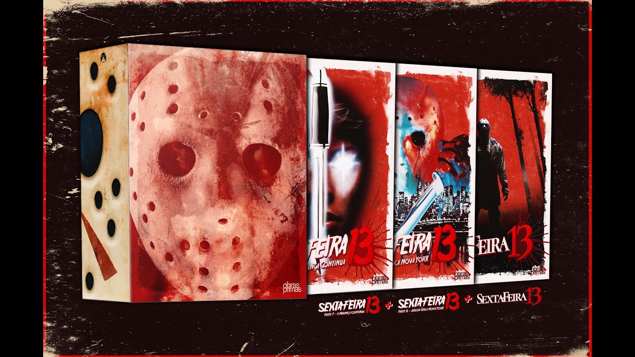 Coleção Sexta-Feira 13 - Partes 7 + 8 + Remake [3 Blu-rays]