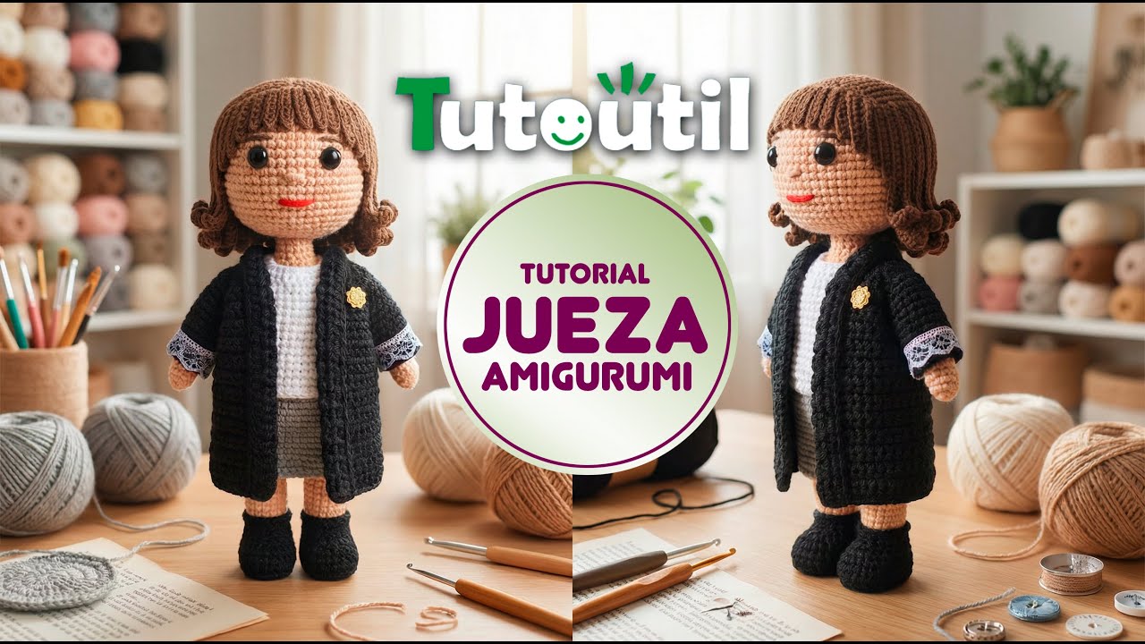 Jueza amigurumi- Tutoutil