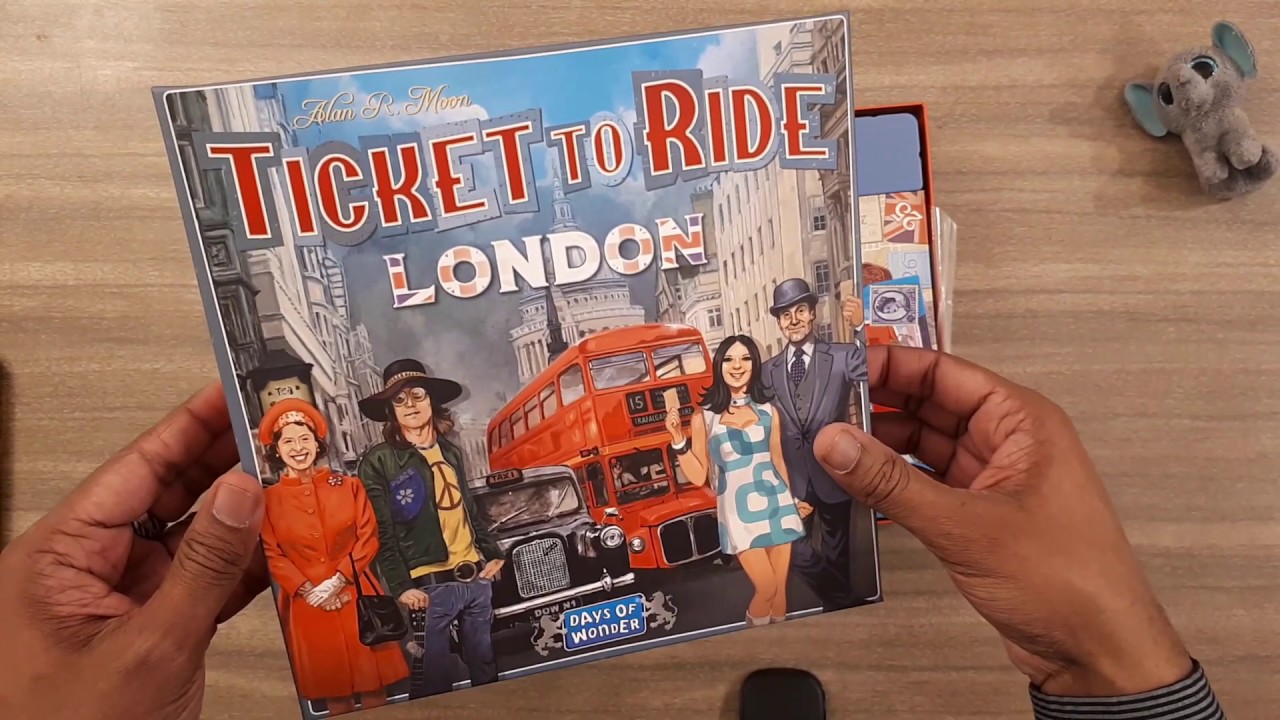 Ticket To Ride London - Unboxing