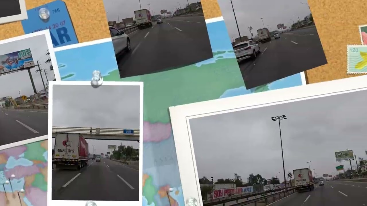 Lima Peru 4k: El camino desde Lima hasta Chincha