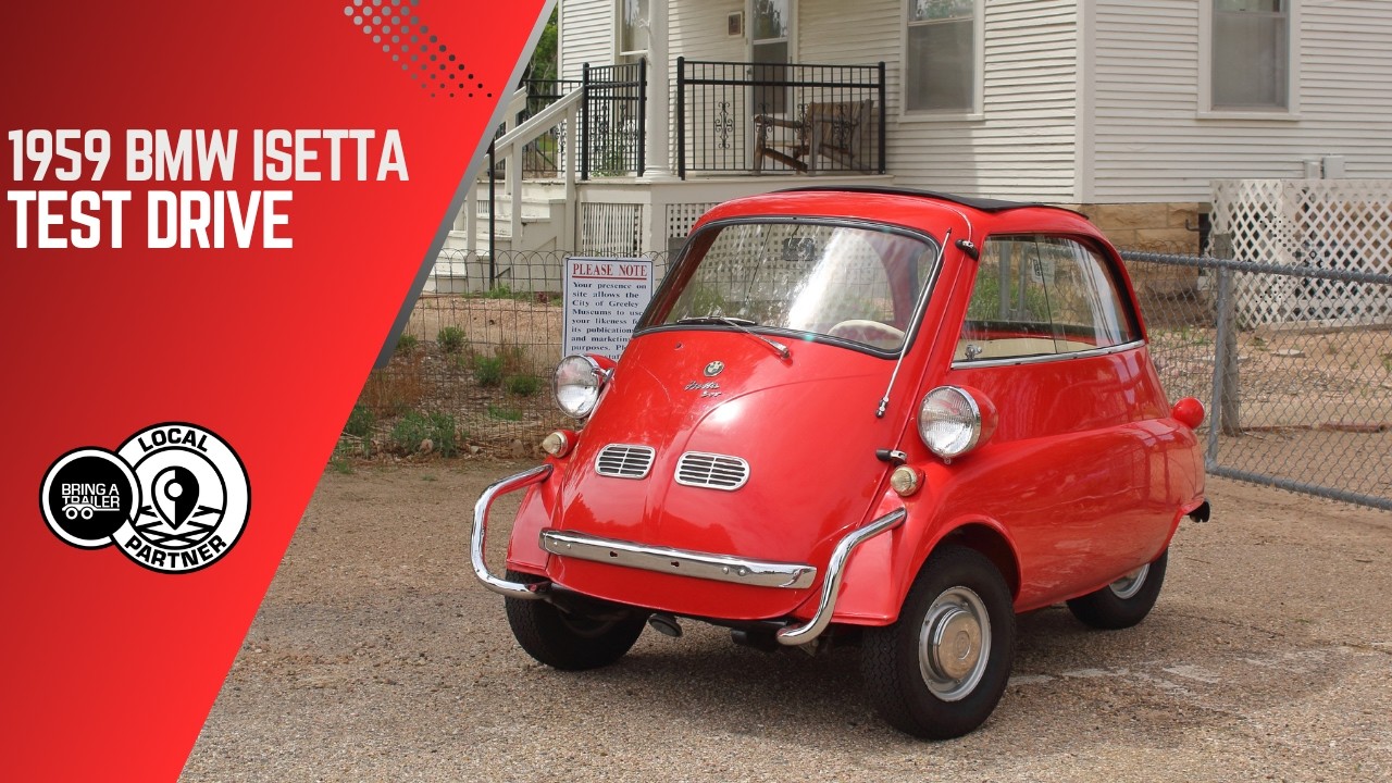 Тест-драйв &laquo;автомобиля-пузыря&raquo; BMW &mdash; BMW Isetta 1959 года