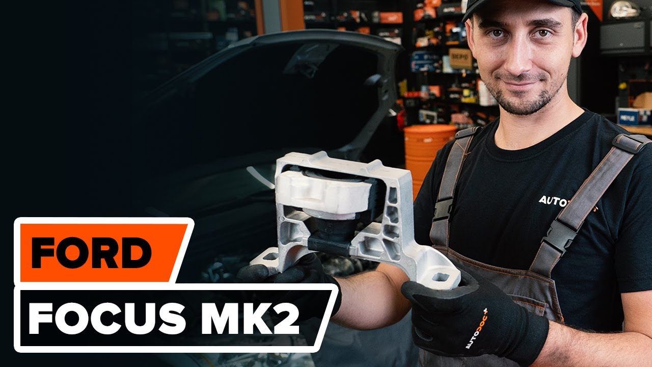 Como substituir apoios do motor no FORD FOCUS MK2 Sedan [TUTORIAL AUTODOC]