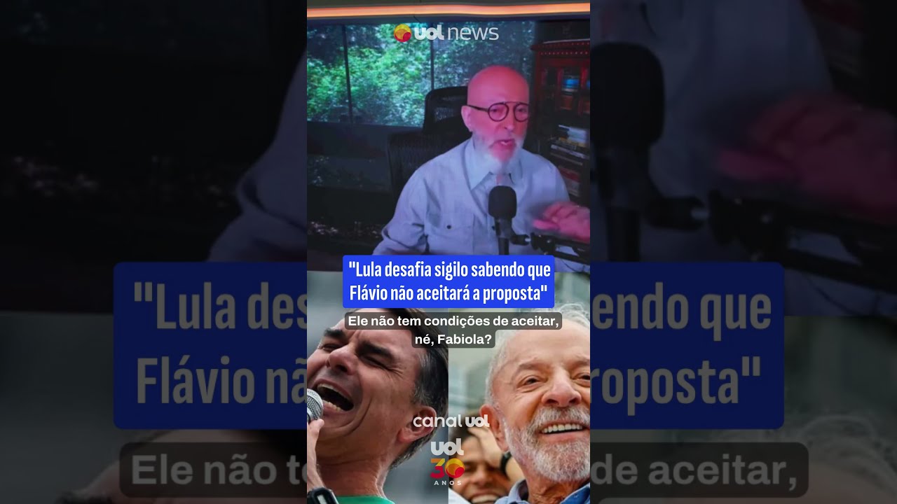Segundo turno: 'Lula desafia sigilo sabendo que Fl&aacute;vio n&atilde;o aceitar&aacute; a proposta', analisa Josias