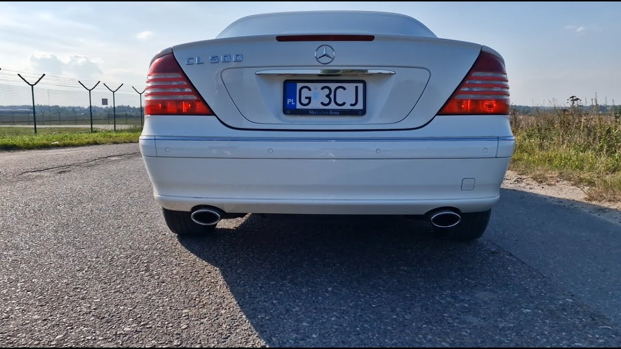 Mercedes CL500 W215 Sound - Start Up and Acceleration