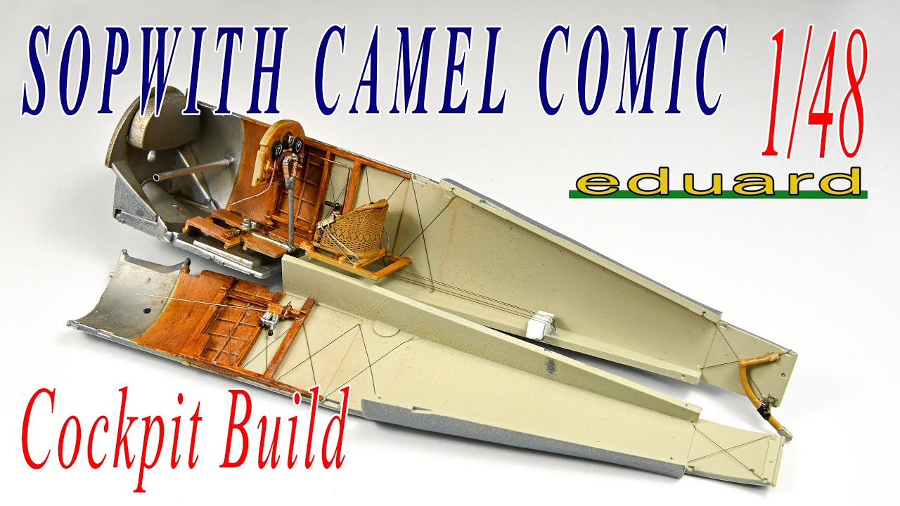 Sopwith Camel Comic Cockpit 1/48 Eduard