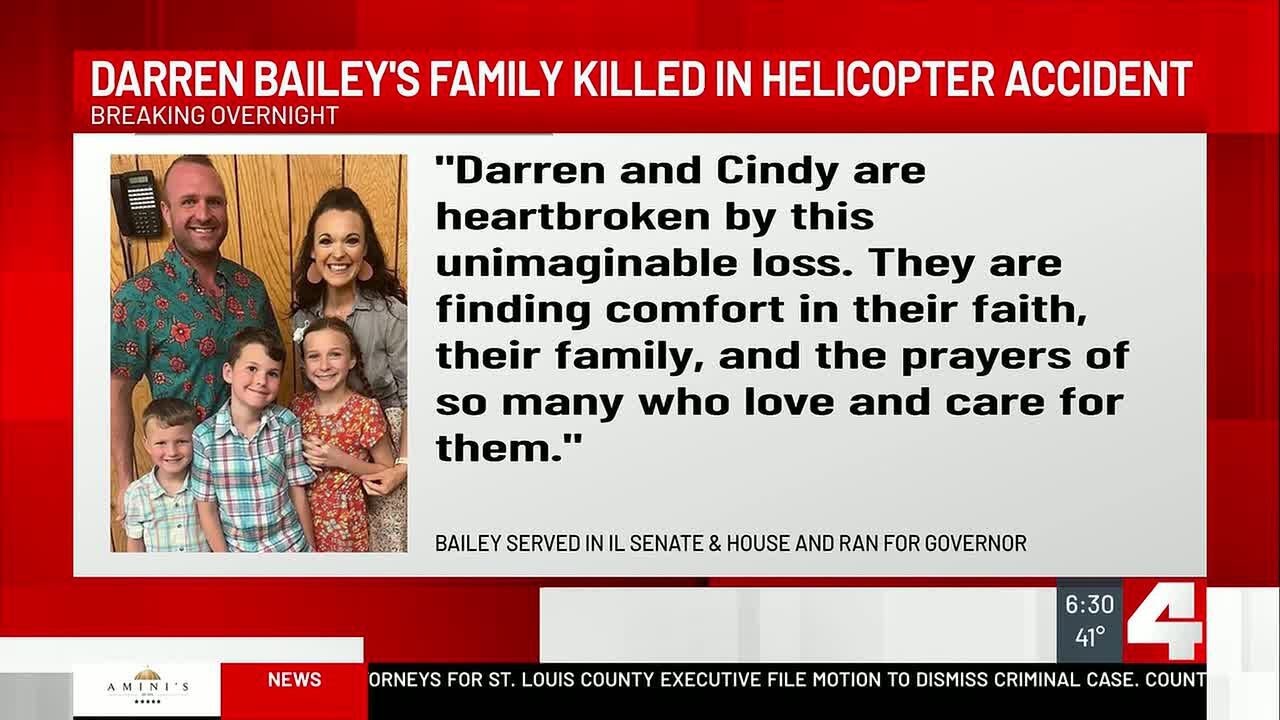 IL gubernatorial candidate Darren Bailey’s family members killed in helicopter crash in Montana