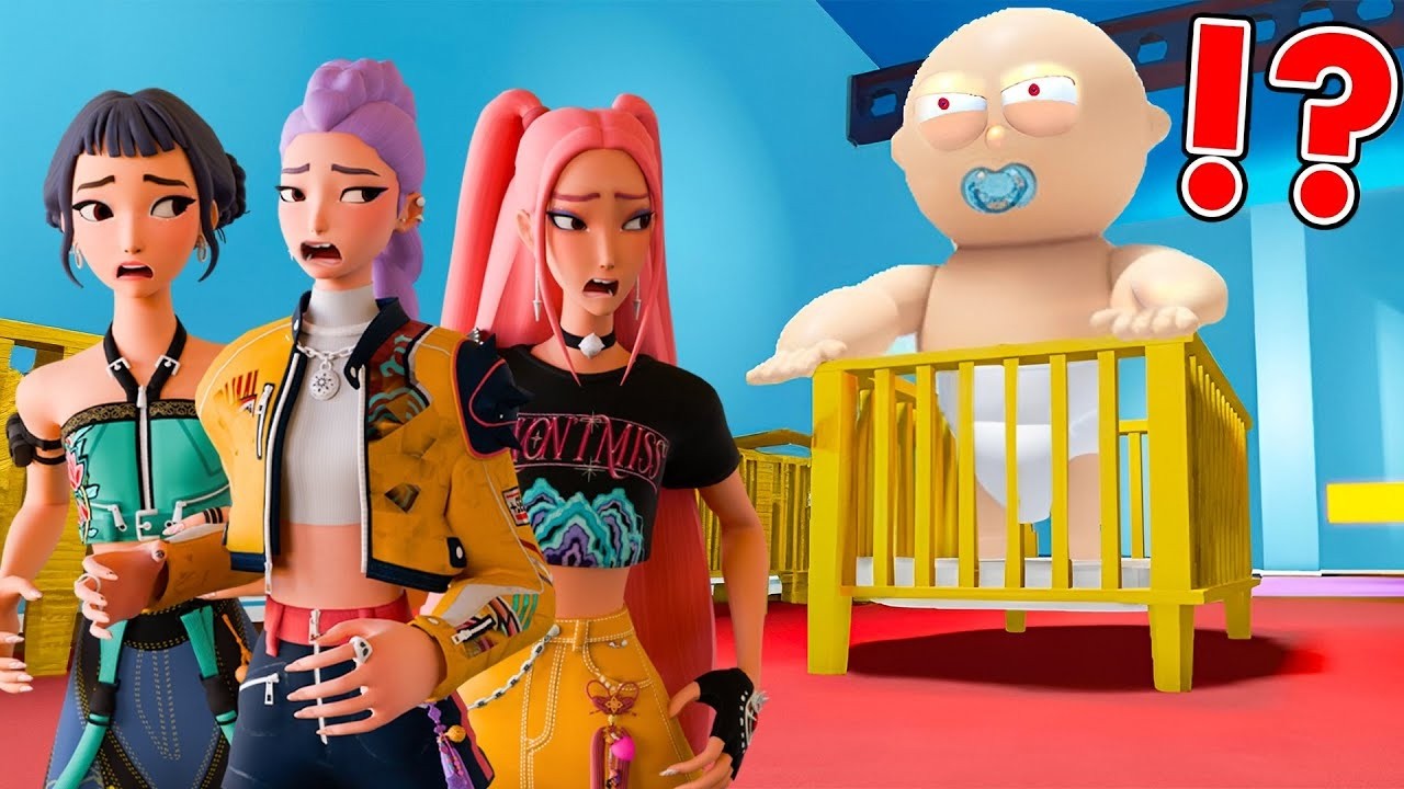 Kpop Demon Hunters Plays Escape The Daycare Obby