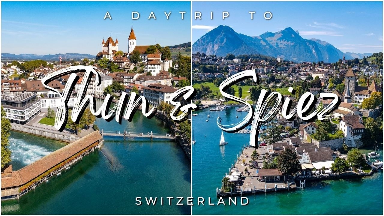 Exploring Thun Old Town, Lake Thun & Spiez 🇨🇭 Peaceful Swiss Summer Vibes