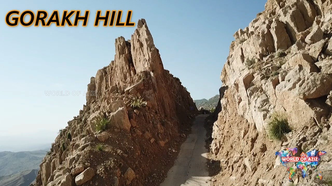 GORAKH HILL STATION | drone view | world of aziz