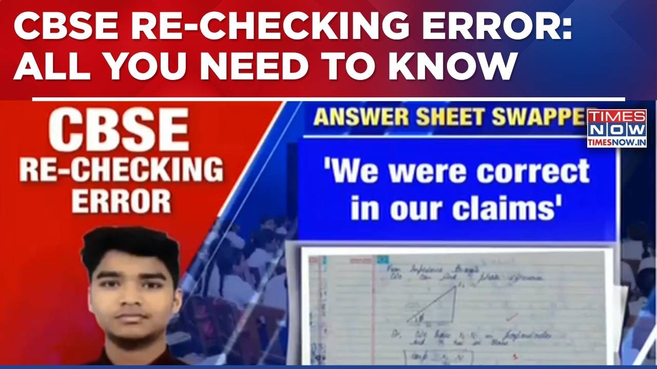 CBSE Row: Vedant's Case Exposes Crack As CBSE Accepts Mix-Up Blunder | Here's All You Need To Know