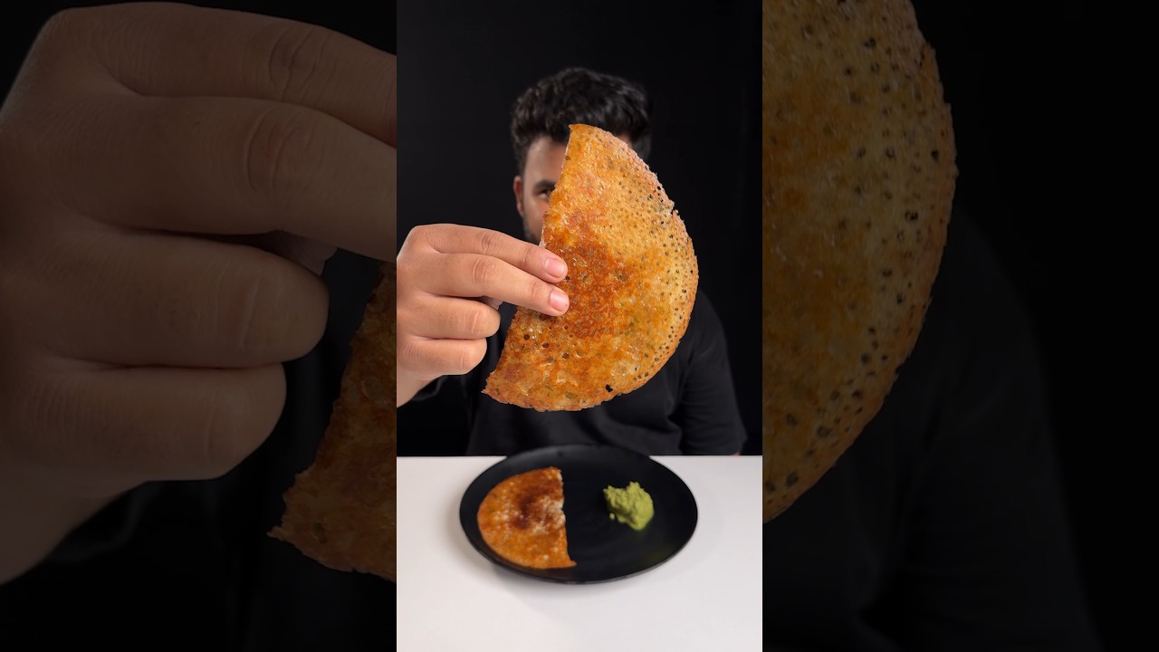 Healthy Dosa & Chutney | No Onion No Garlic #shorts