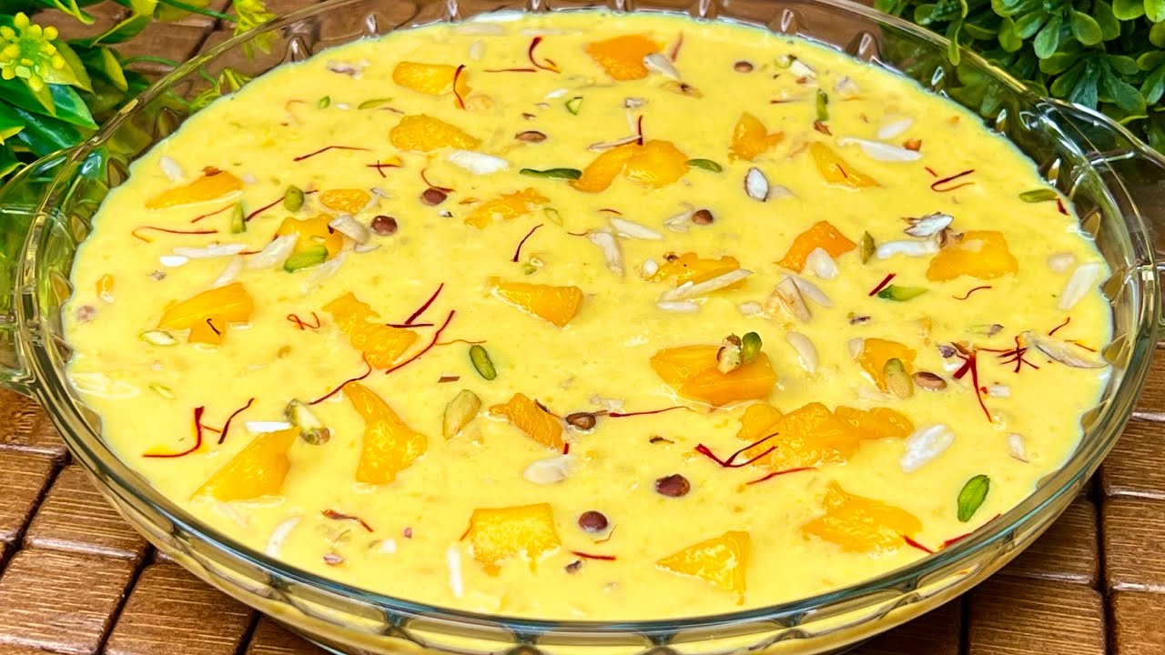 Issey Mazedaar Aam Ka Meetha Apne Khaya Nahi Hoga🥭Abhi Dekh Ke Banaiye Mango Rabdi 🥭 Aam ki Rabdi