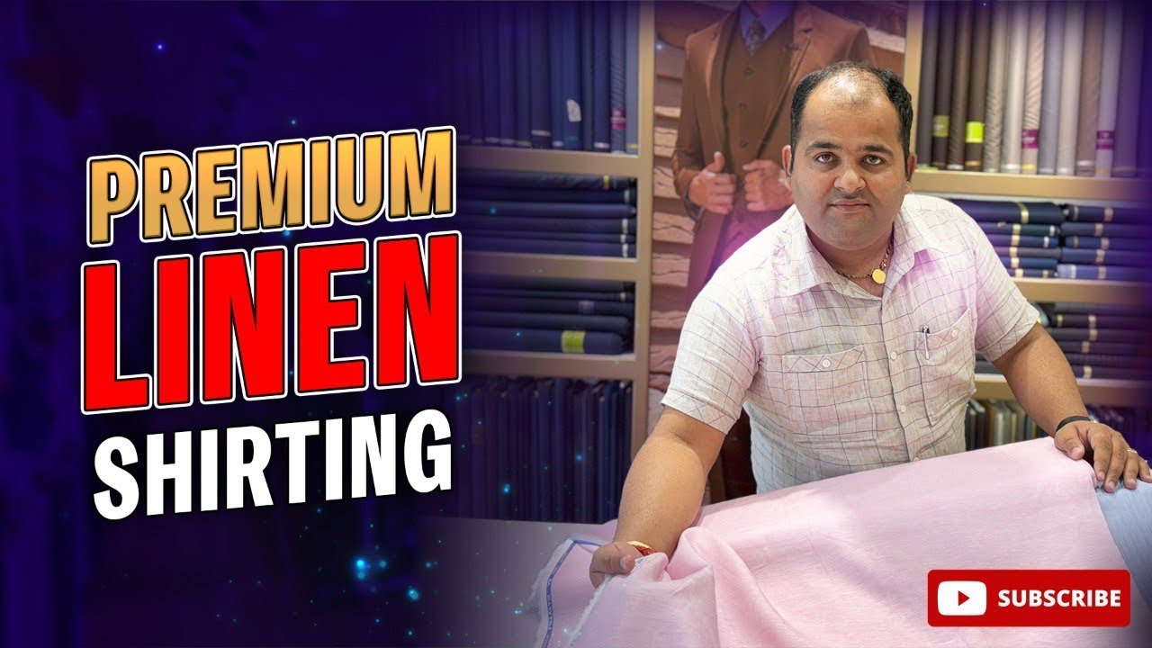 Top 10 Premium Pure Linen Shirts for Men | Best Summer Linen Shirting Fabrics 2025 Collection