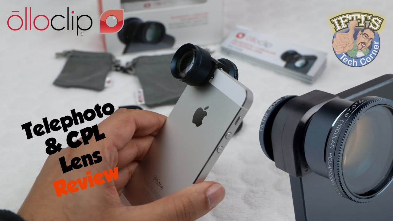 Olloclip - Telephoto & CPL iPhone 5/5s Camera Lens! - Review