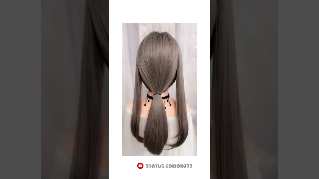 Cute + Easy hairstyle for you 💖🎀🌸|#hairstyles #girlyvibes #cutehairstyles #aesthetic #cute