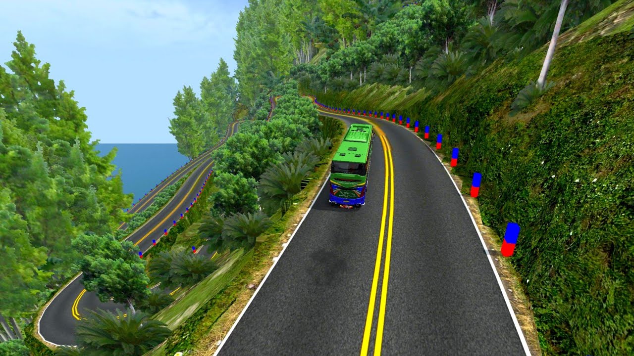 MOD MAP BUSSID NEW KELOK 44 VERSI PLAZZU // BUS SIMULATOR INDONESIA