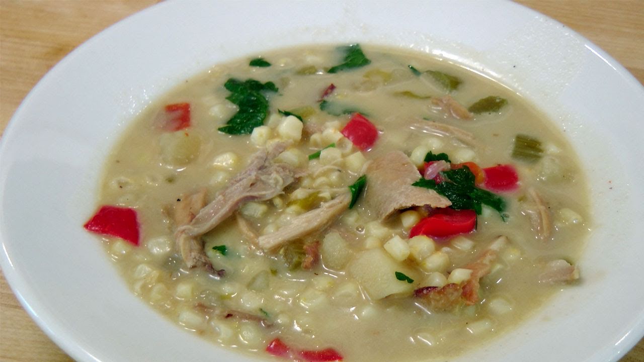 Chicken Corn Chowder Recipe - by Laura Vitale Laura in the Kitchen Episode 137