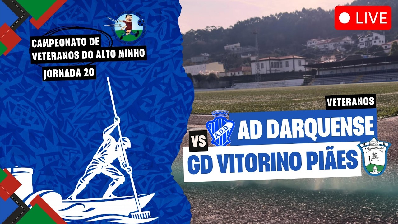AD Darquense 1-2 GD Vitorino de Piães – Campeonato de Veteranos do Alto Minho