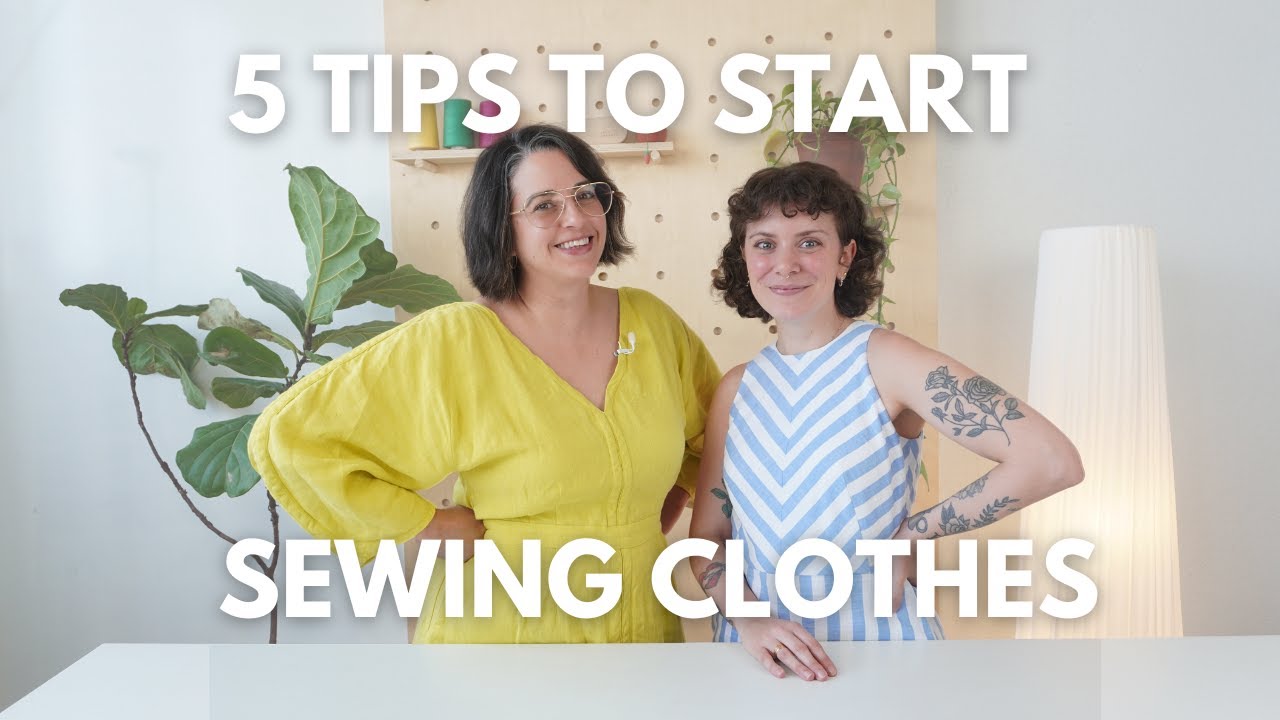 How to Start Sewing Your Own Clothes!