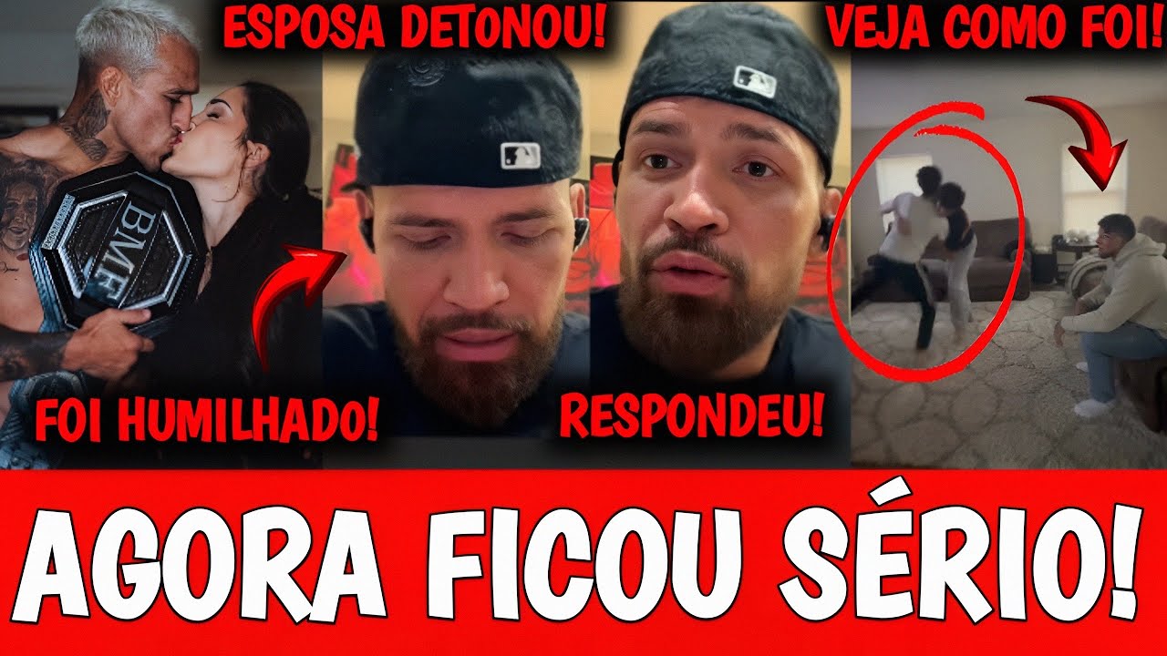 🚨ESPOSA de Charles Oliveira DET0NA Ruffy APÓS ENTREVISTA e Ruffy RESPONDE| Poatan ENSINA FILHOS| UFC