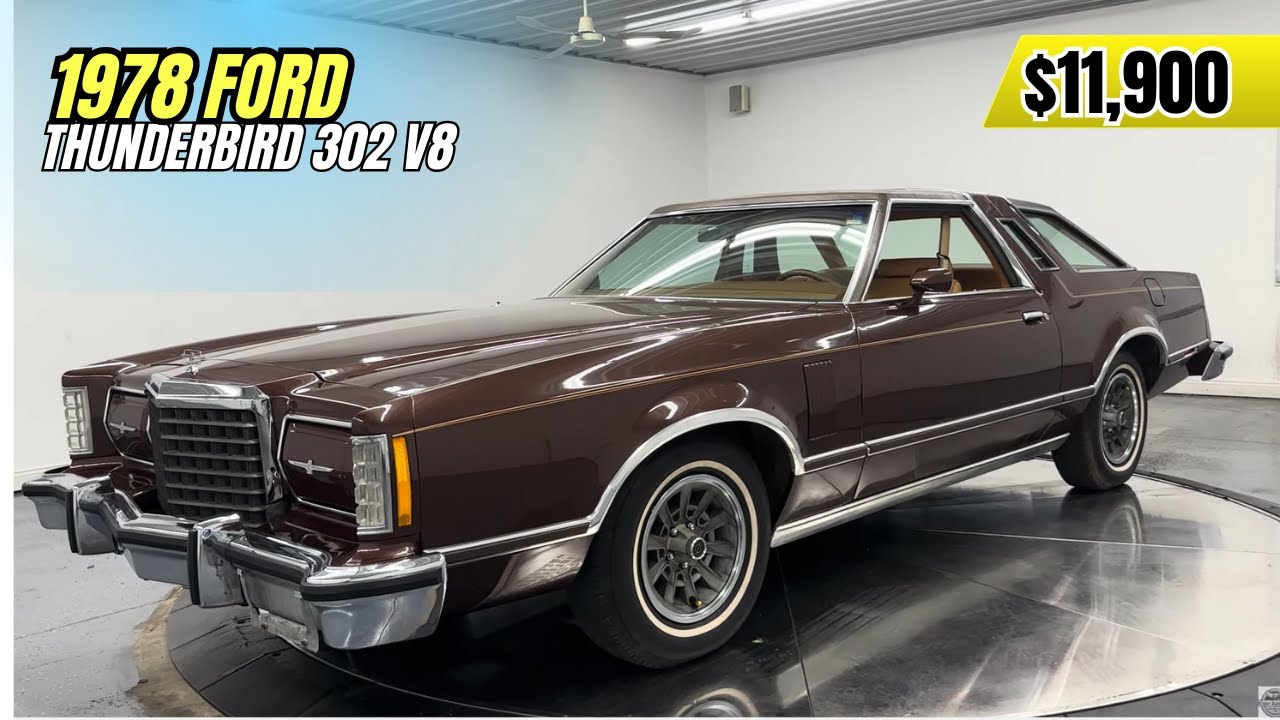 1978 Ford Thunderbird 302 V8 | Classic Luxury Coupe for Sale $11,900