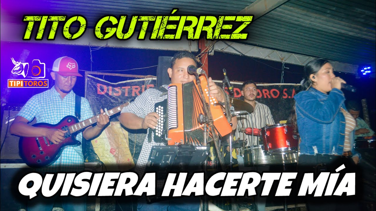 TITO GUTIÉRREZ Y EL CUMBIA DE MI TIERRA EN FIESTA DE LOS HERMANOS CRUZ MELA REINA 