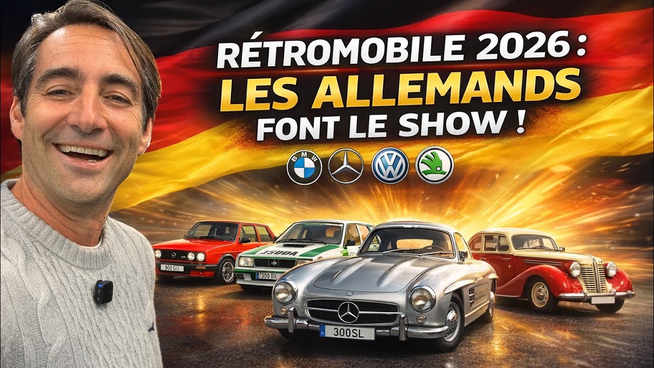 🇩🇪 Les allemands font le show à Rétromobile 2026 ! 🚘