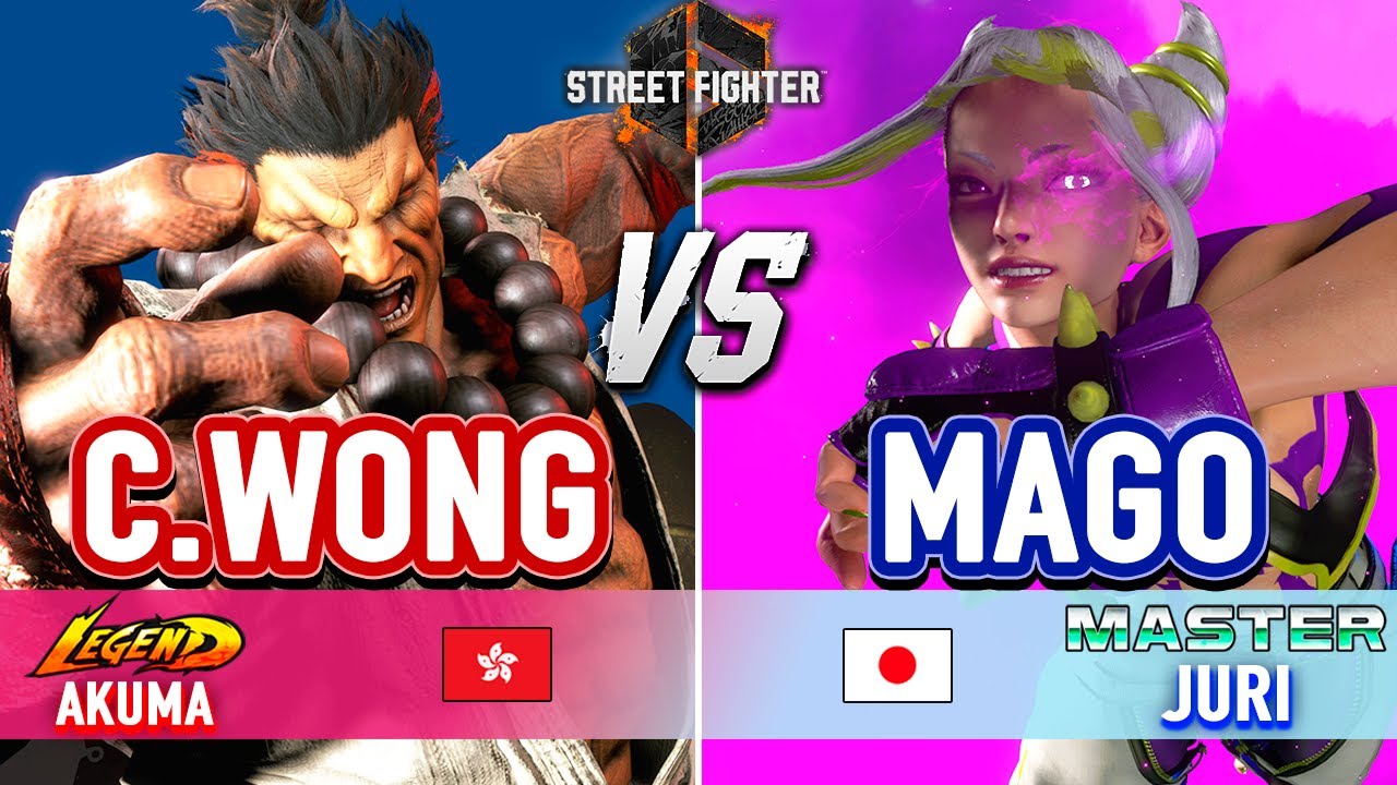 SF6 🔥 CHRIS WONG (Akuma) vs MAGO (Juri) 🔥 Street Fighter 6 High Level Gameplay