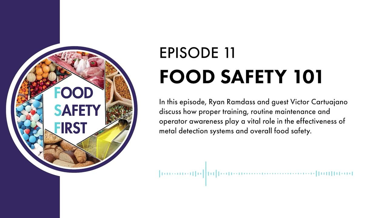 FoodSafetyFirstPodcast Ep 11 Food Safety 101 Victor Waveform