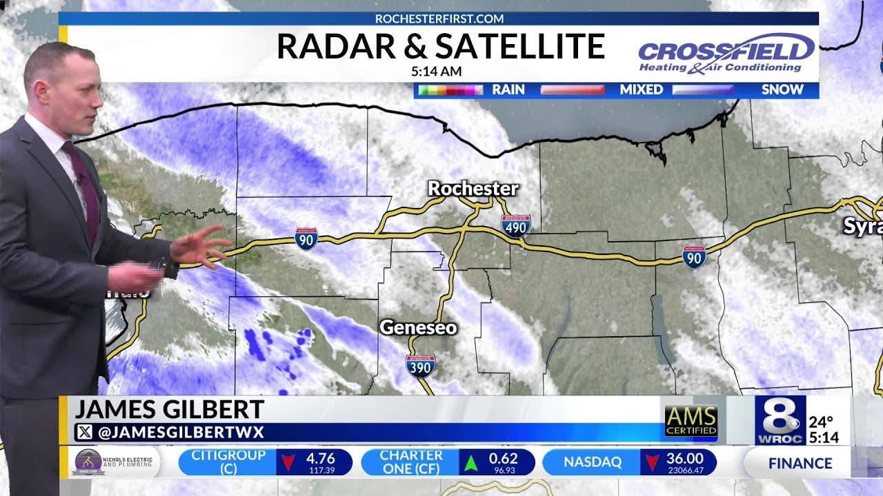 Your News 8 Thursday morning forecast update