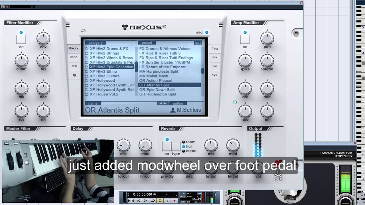refx.com Nexus² - Hollywood 3 - Epic Collection XP played live