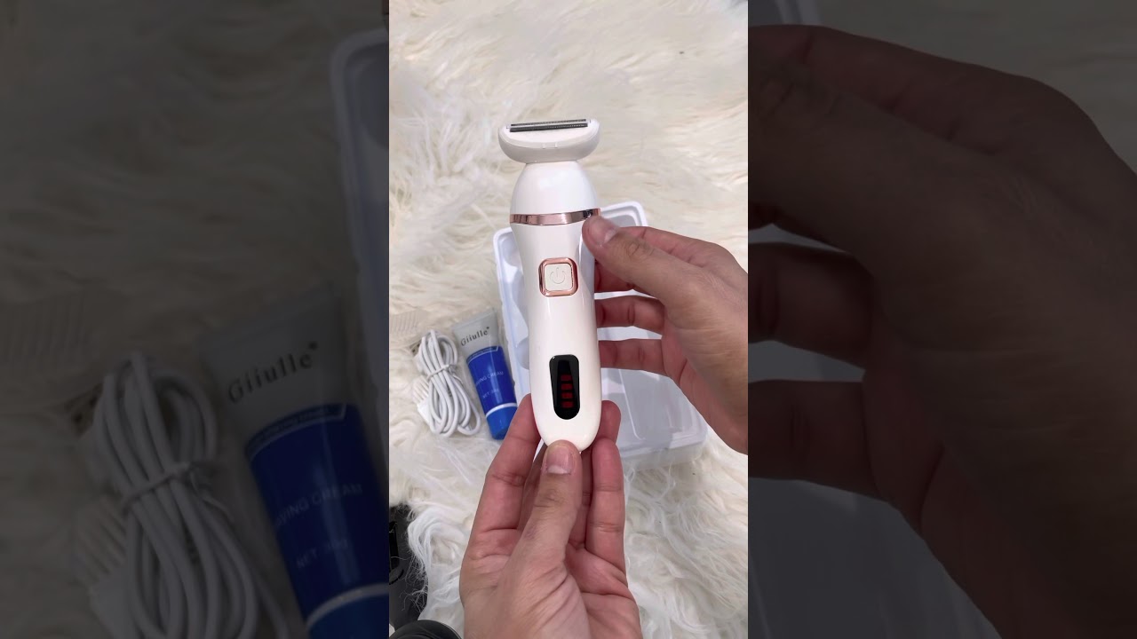 Brori electric razor for women- densor- demonstration