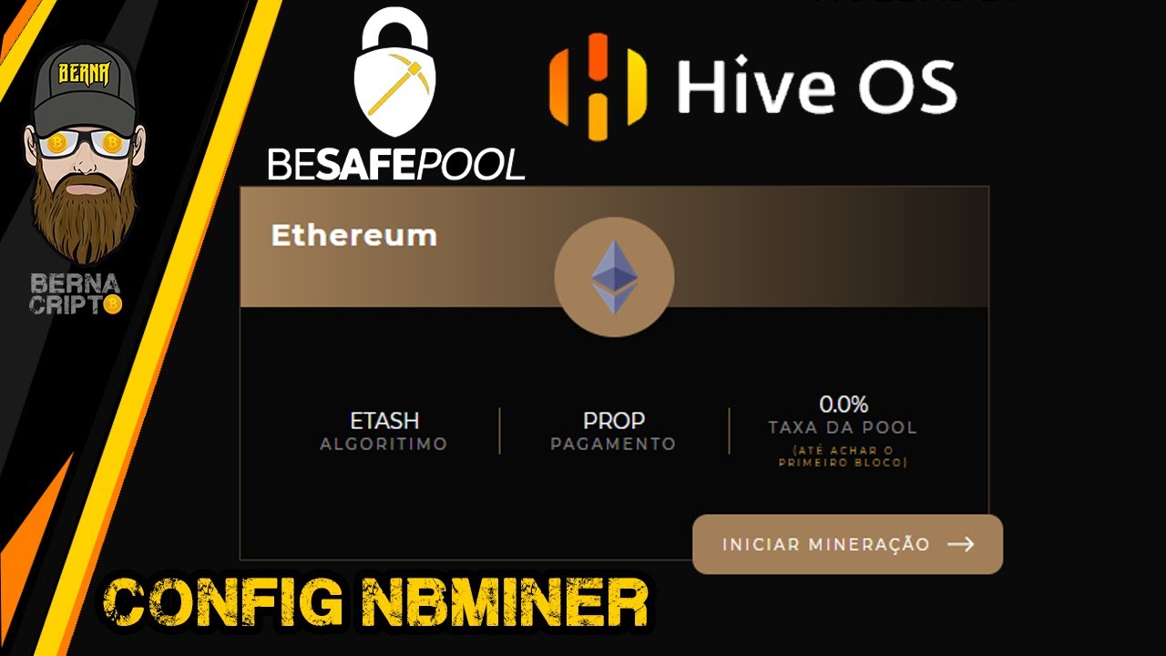 CONFIGURANDO A RIG DE MINERAÇÃO PARA CONECTAR NA BESAFEPOOL NO HIVEOS - BERNA CRIPTO