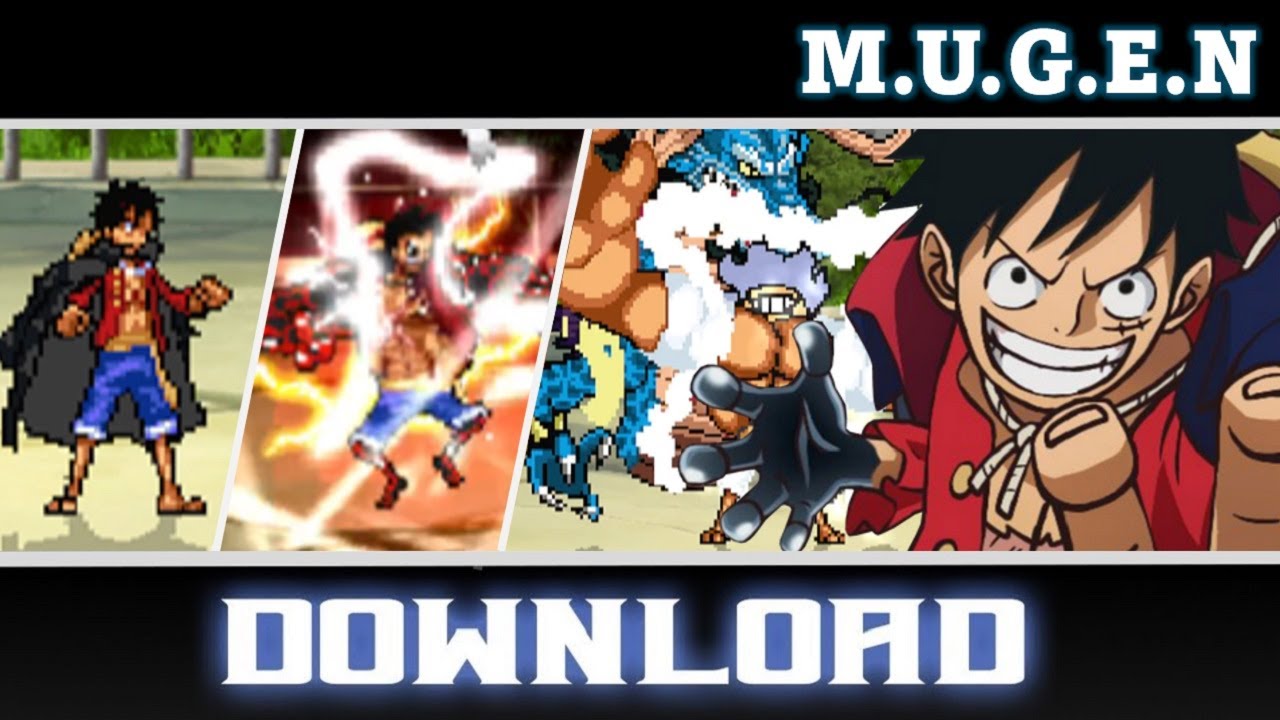 🔰 Luffy V.6 (All Form) JUS By TheCube - MUGEN JUS CHAR