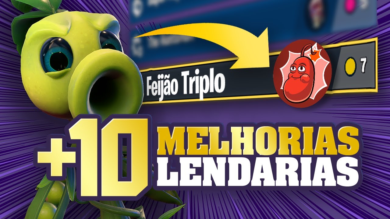 NOVAS MELHORIAS LENDÁRIAS ENCONTRADAS!! | Plants vs Zombies Battle for Neighborville