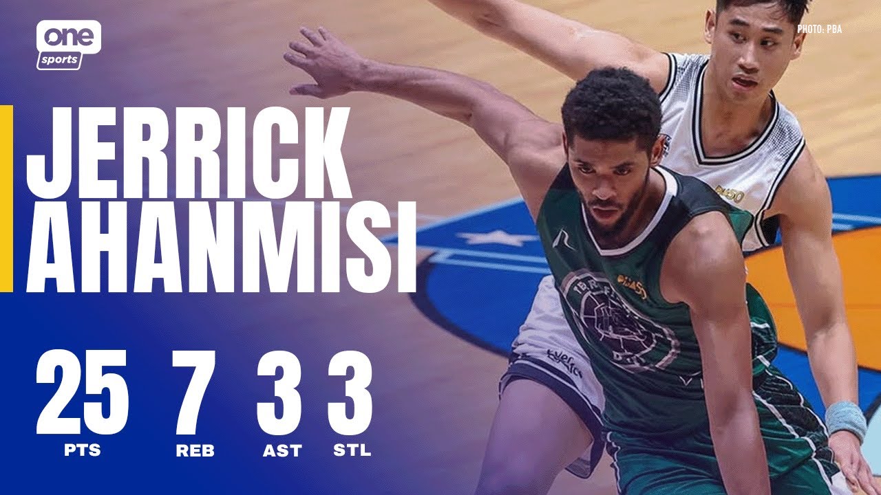 Jerrick Ahanmisi UNLEASHES 25 PTS vs. Blackwater💨 | PBA SEASON 50 PHILIPPINE CUP | HIGHLIGHTS