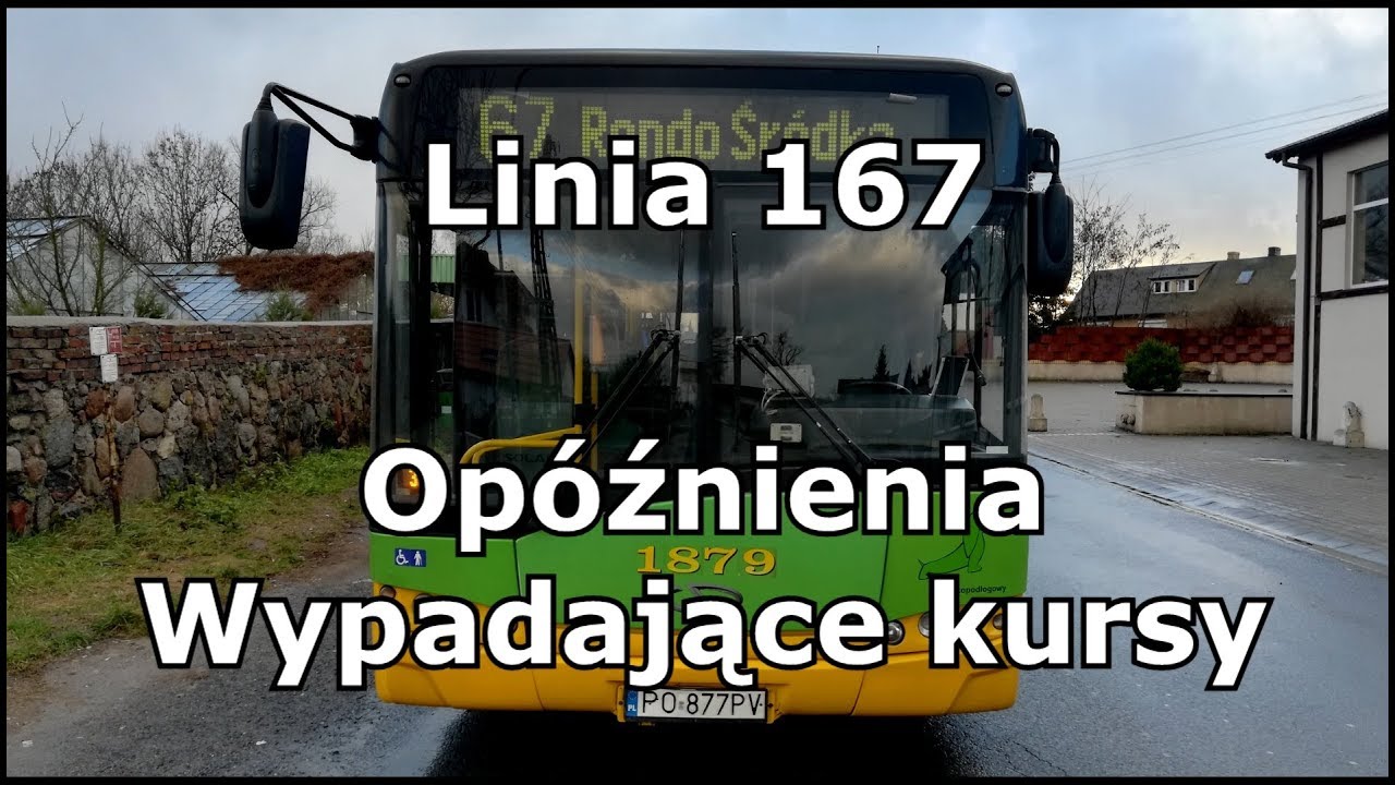Linia 167/911 | Opóźnienia oraz wypadające kursy[TIMELAPSE]