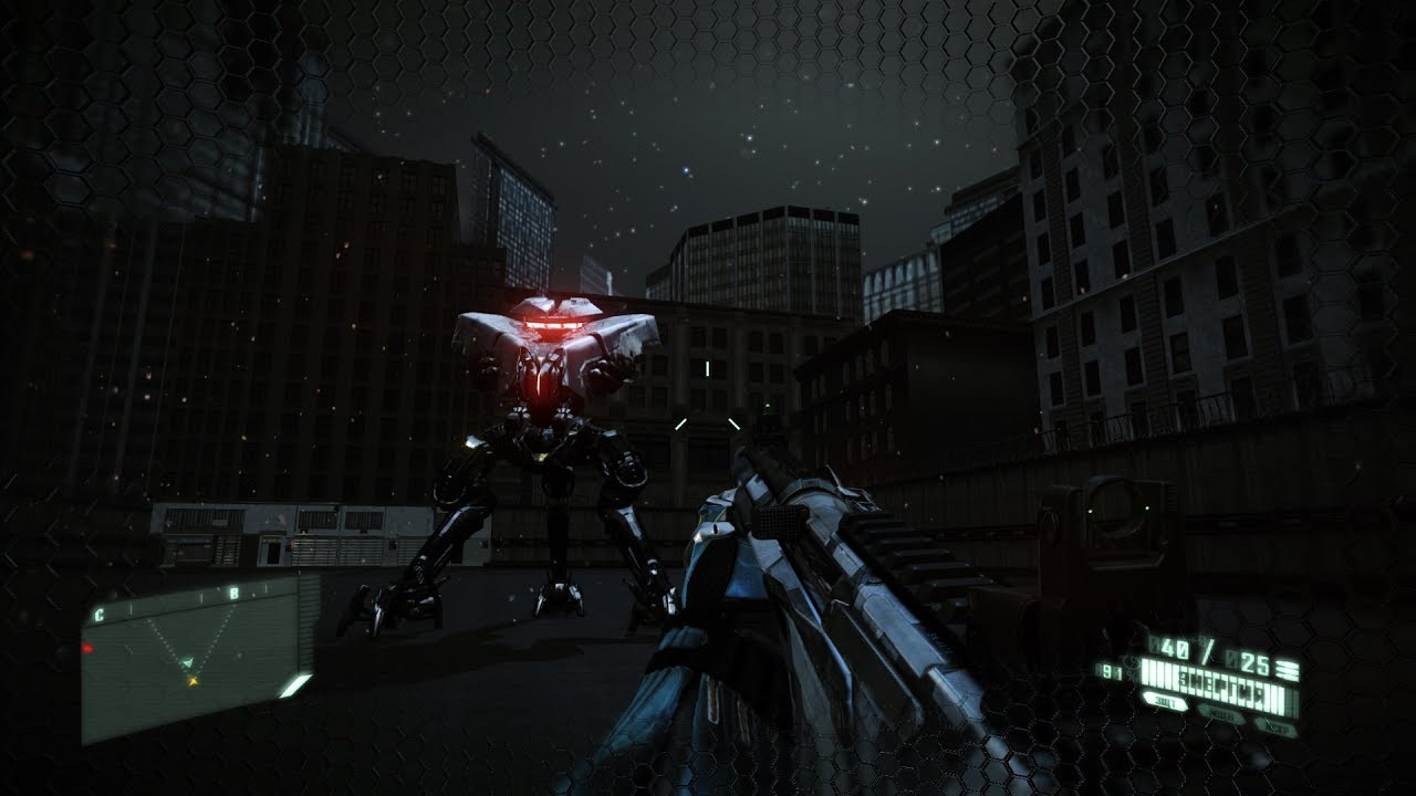 Смотрим мини мод Crysis 2 Pinger он же  управляемый Крикун