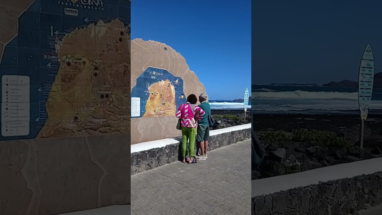 Windy walk Bristol Playa area Corralejo Fuerteventura