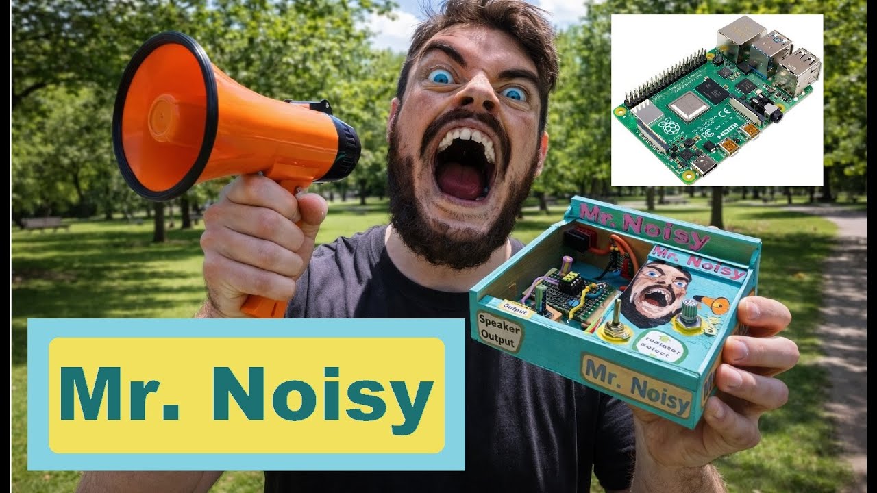 Raspberry Pi 4: Mr. Noisy and X9C103 Digitally Controlled Potentiometer