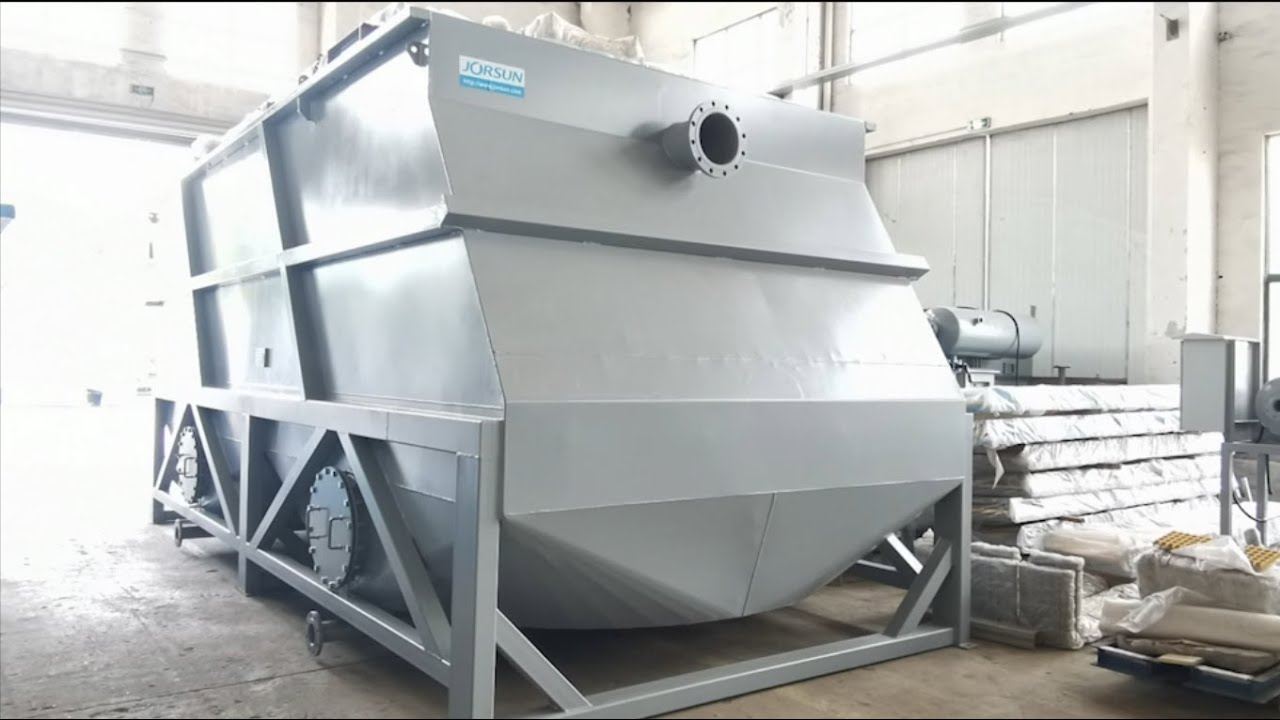 Inclined plate lamella clarifier tank by Jorsun environment