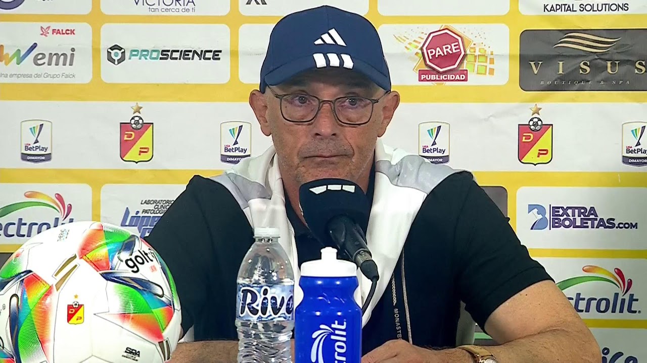 Rueda de prensa de Junior tras su partido con Pereira