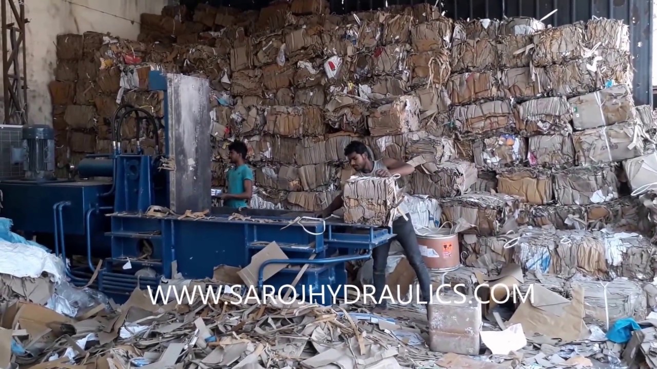 double compression hydraulic baling press machine-double action ejector hydraulic press