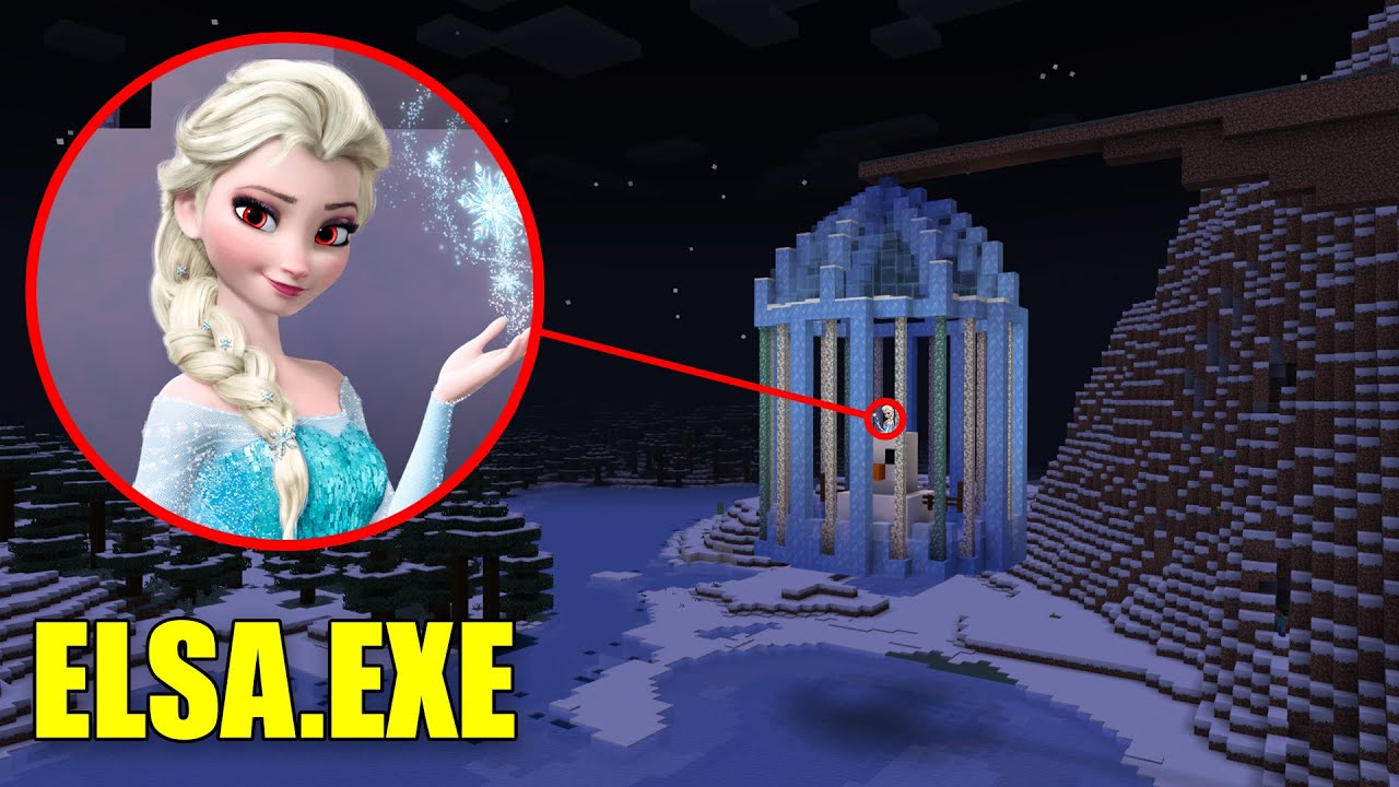 BUZDAN KAFESTE Elsa.exe'yi BULDUM! - Minecraft