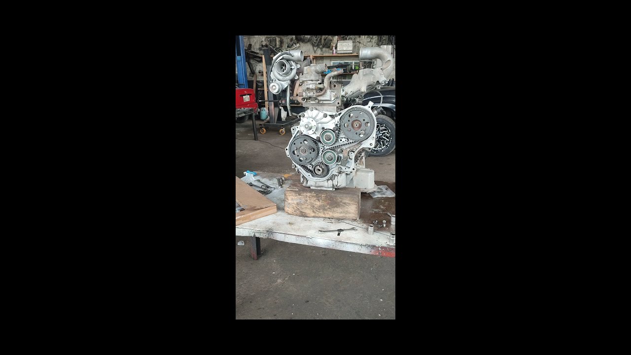 Reparación integra del motor a diesel GW2 / 2.8 camioneta great wall cte - pistoncani #pistoncani