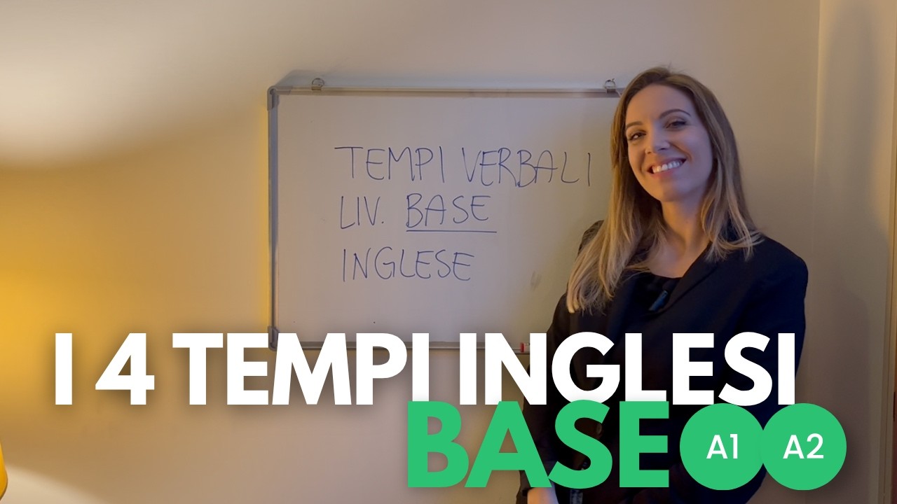 Corso Base Inglese: i Tempi Verbali - Spiegazione, Esempi e PDF Gratuito con Esercizi