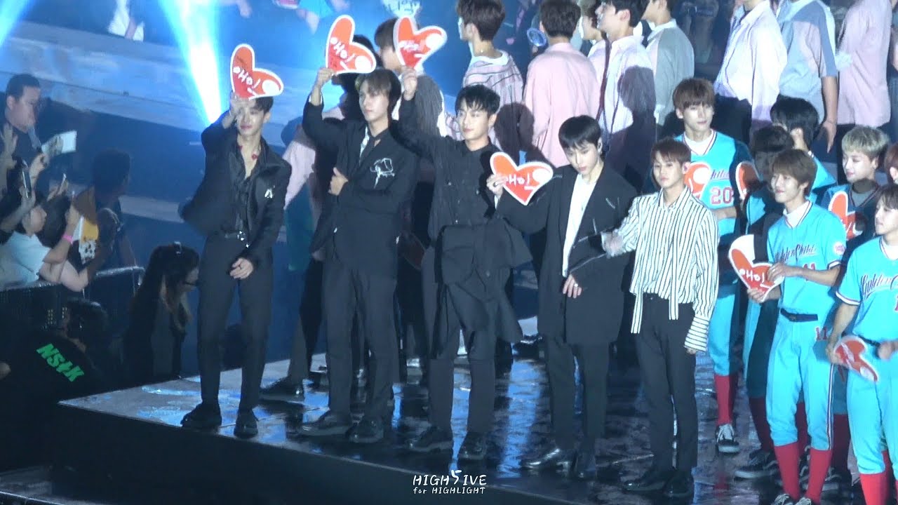 170909 인천한류콘서트 하이라이트 - 엔딩 무대