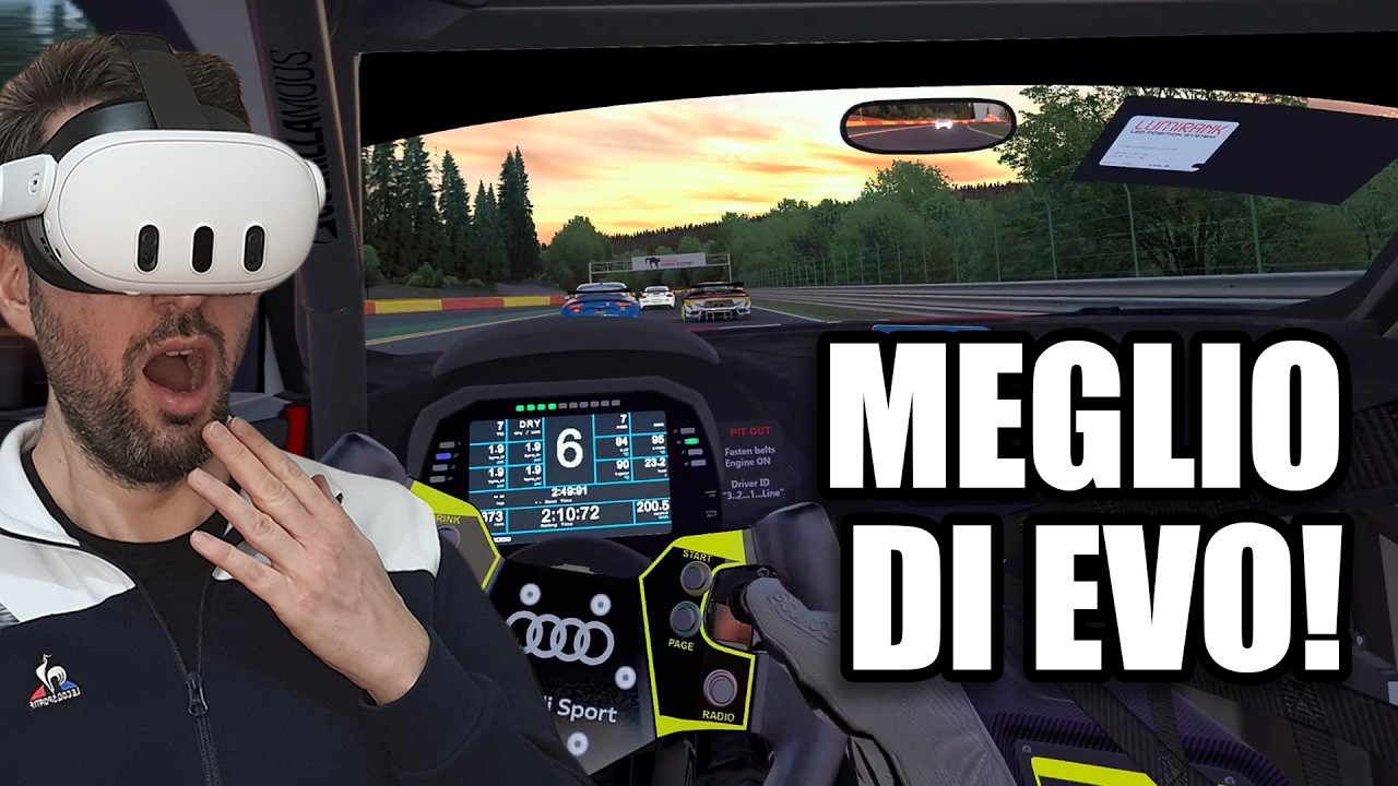 ASSETTO CORSA in VR nel 2026 è ASSURDO! Guida a Content Manager, CSP, pioggia, Pure e PPfilter