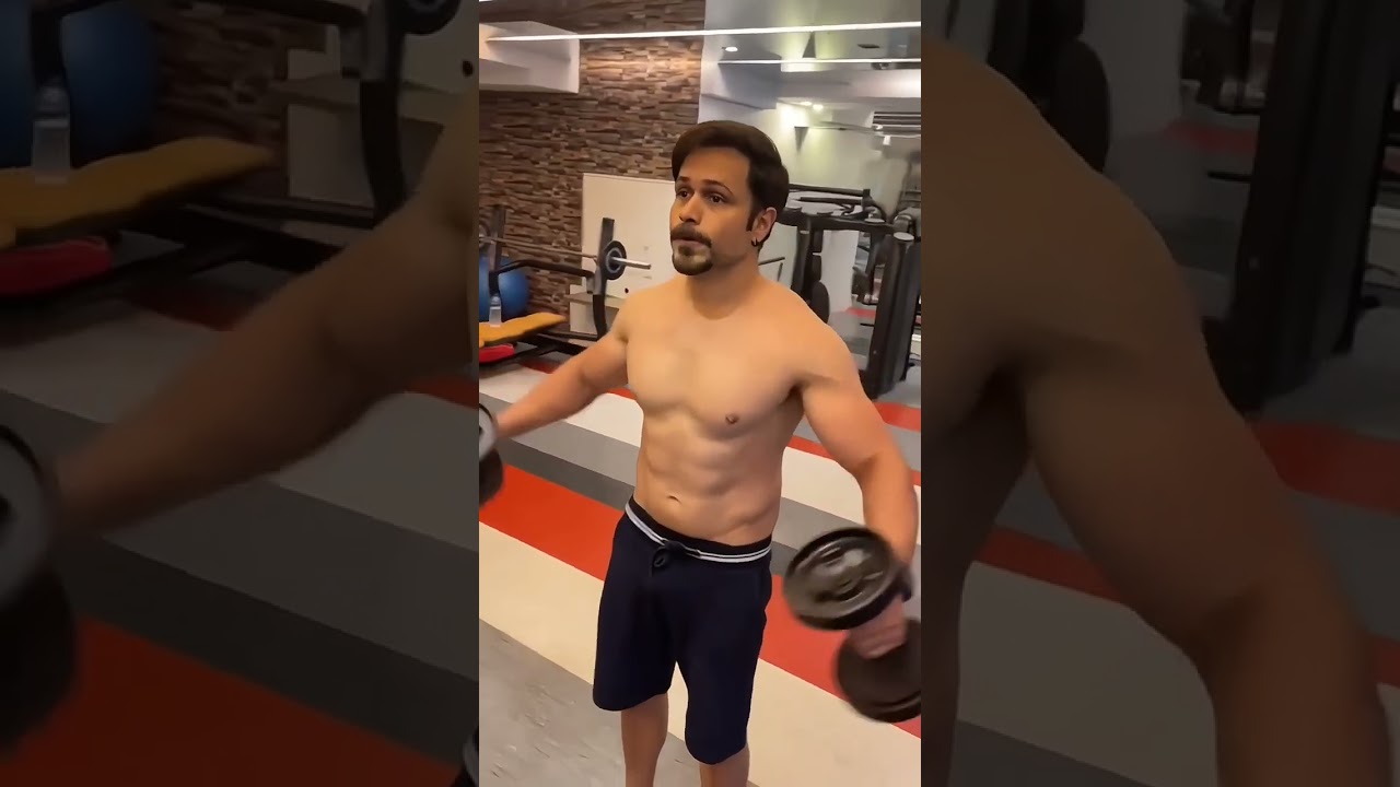 Imran Hashmi doing workout / #imranhashmi #bollywood #exercise #workout