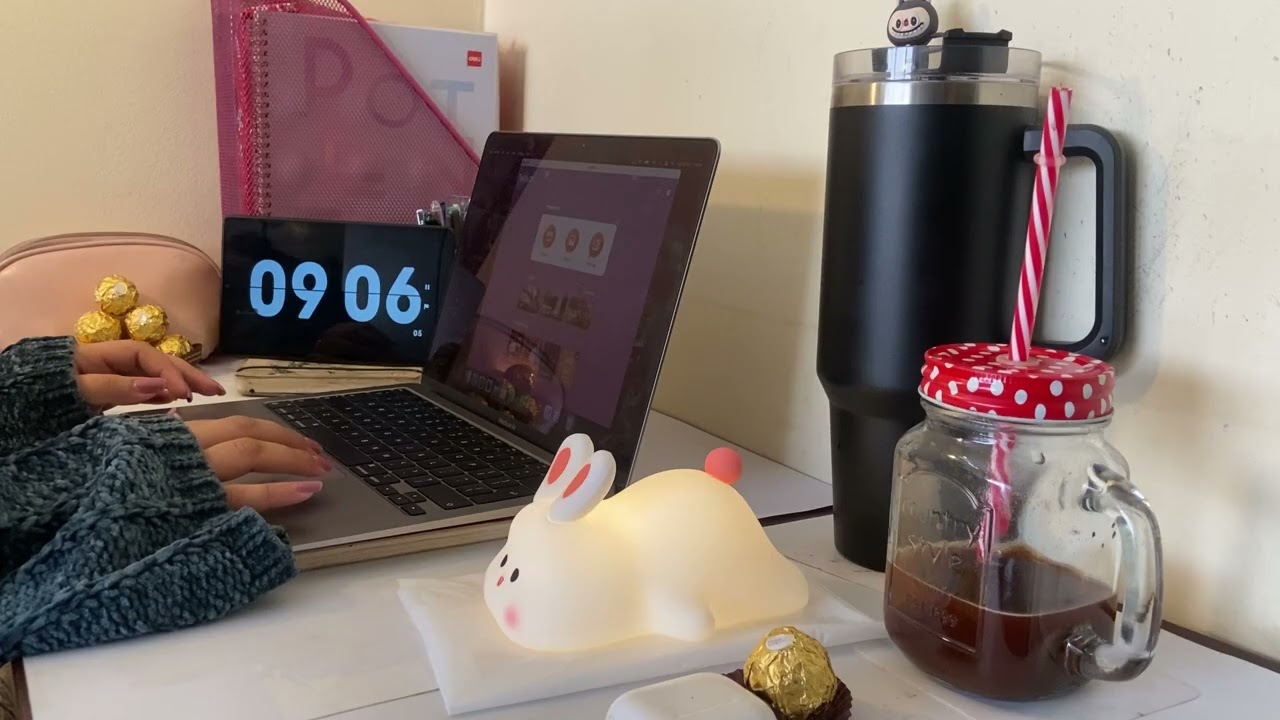 Study With Me ☕ | Soft Focus Session | Peaceful Study Time